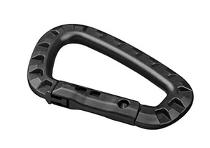 Hard Polymer D-Ring Carabiners (7 colors)